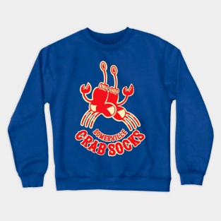 Crab Socks Crewneck Sweatshirt